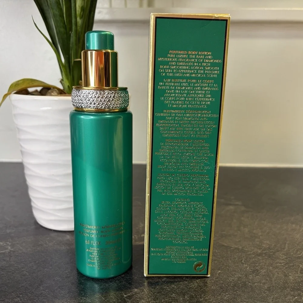 NEW‎ Elizabeth Taylor Diamonds & Emeralds Body Radiance Lotion 6.8 oz